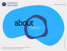 Tablet Screenshot of chemicalbrothers.co.in